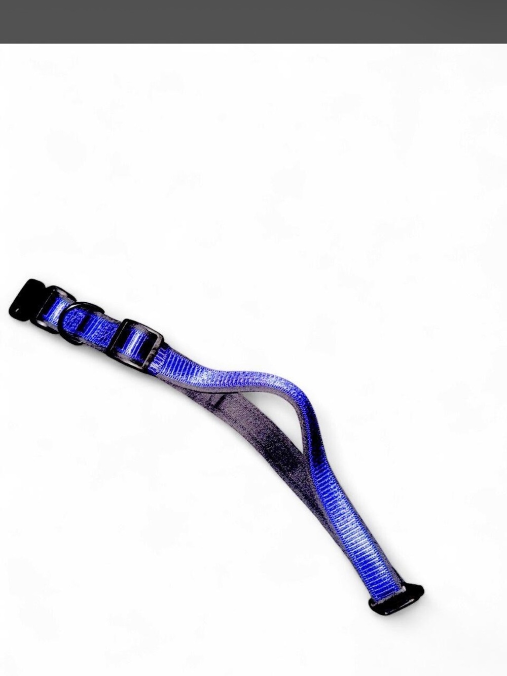 Royal purple cushiony comfort grip dog collar